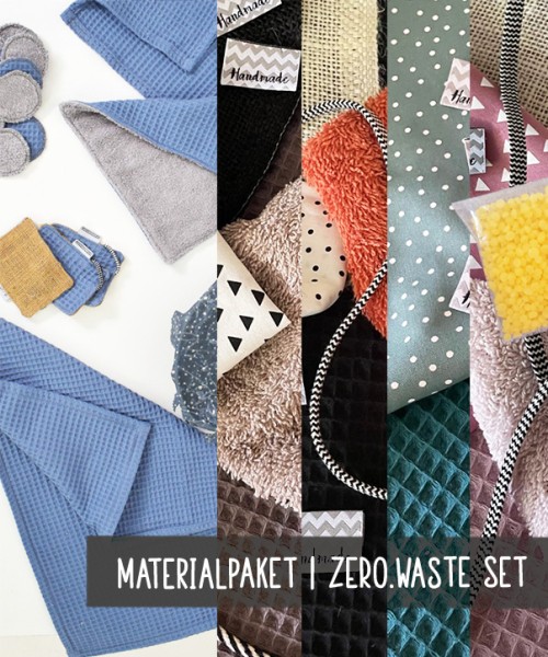 Nähpaket ZERO.waste Set | 4 Farben