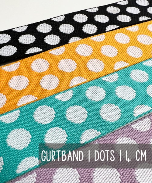 Gurtband | DOTS | 4 cm