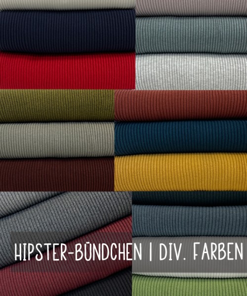 Hipster-Bündchen für die HIPSTERmütze | 20 Farben
