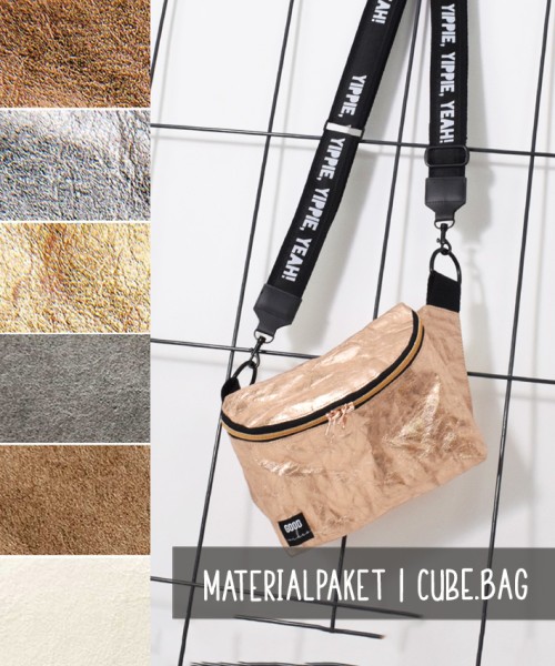 CUBE.bag | Materialpaket | waschbares Papier | 6 Farben |
