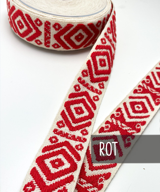 Gurtband | ETHNO RAUTE | 4 cm