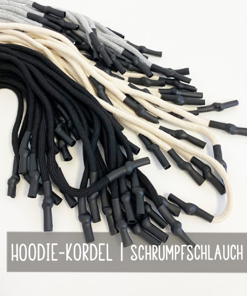 1 Stk. Hoodie-Kordel | Schrumpfschlauch