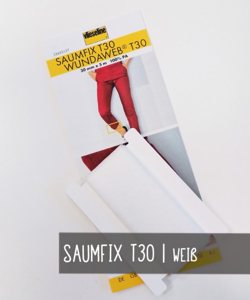 5 m Saumfix T30 in weiß