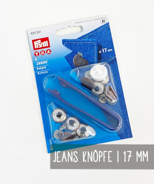 PRYM Jeans Knöpfe | 17 mm