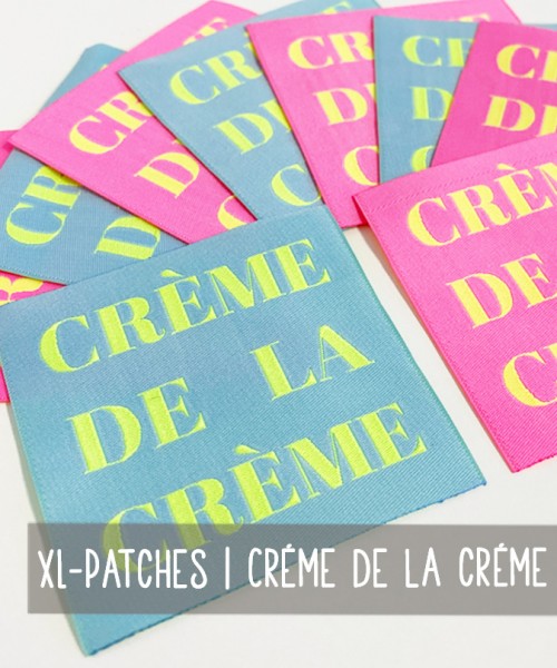XL Patch | CRÉME DE LA CRÉME | 2 Farben