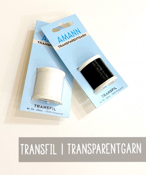 Amann | Transparentgarn | Transfil | 2 Farben