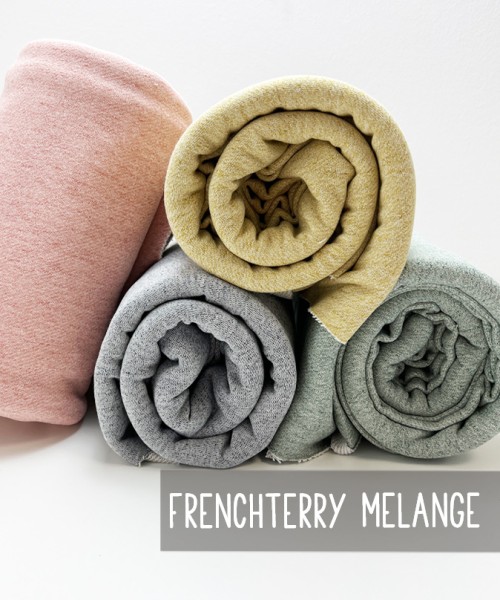 Frenchterry MELANGE | 4 Farben
