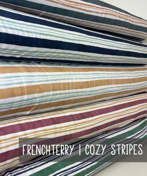 Frenchterry | COZY STRIPES | 5 Farben