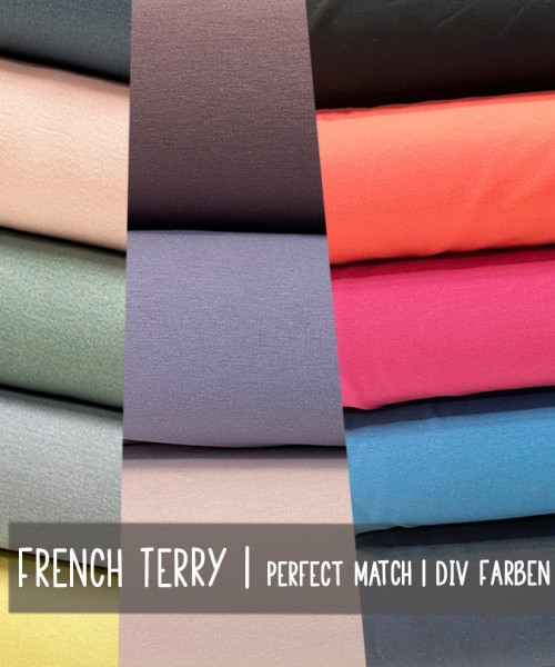 Frenchterry | Perfect Match | div. Farben