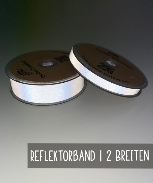 Reflektorband | 3 Breiten 25, 20 + 10 mm | reflective