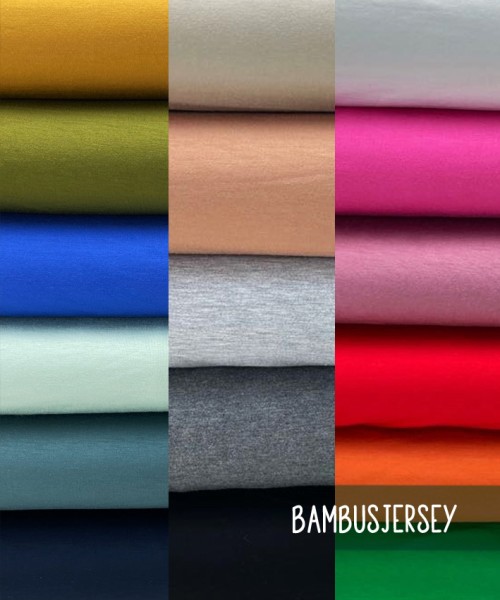Bambusjersey | BAMBOO | UNI | 17 Farben