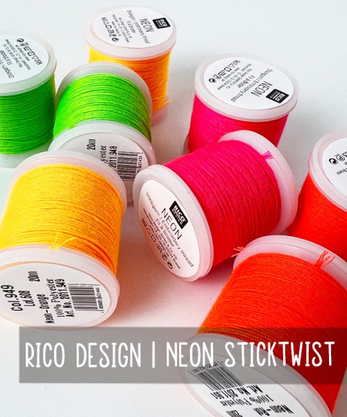 Nähgarn | STICKTWIST | Madeira | Neon | 4 Farben