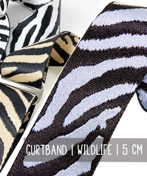 Gurtband | WILDLIFE | 5 cm | 2 Farben