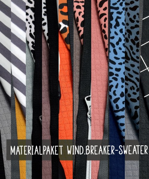 Nähpaket WIND.breaker-SWEATER | THIN STEPPER | 10 Farben