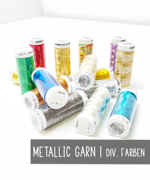 Metallic Garn | 15 Farben