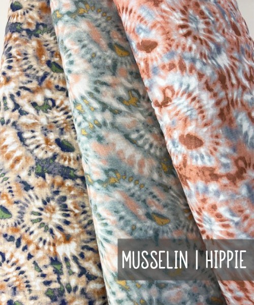 Musselin | HIPPIE | 3 Farben