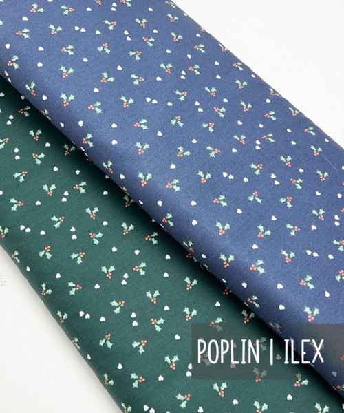 Baumwolle | POPLIN | ILEX | 2 Farben
