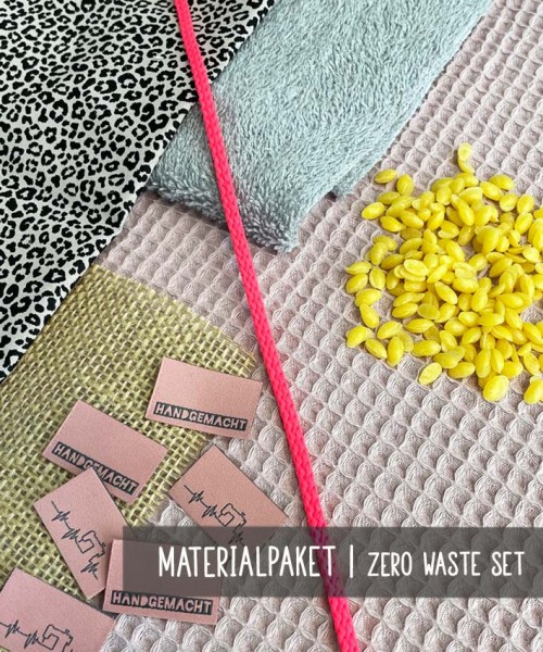 Nähpaket ZERO.waste Set | Rosa-Grau | NP-0001