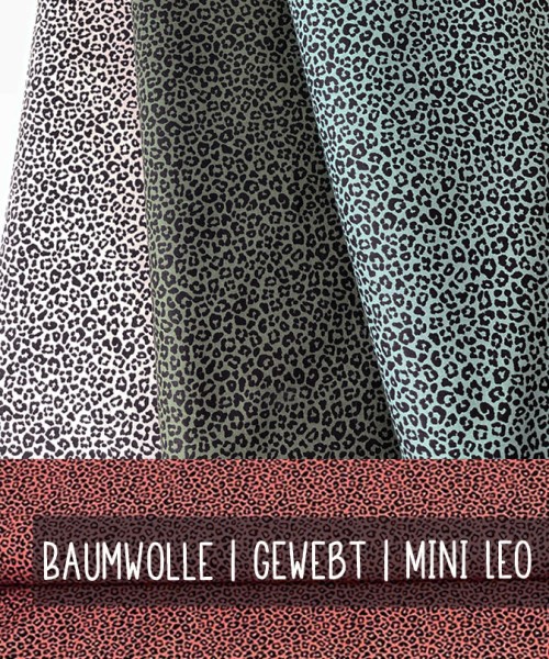 Baumwolle | POPLIN | Mini Leo | gewebt