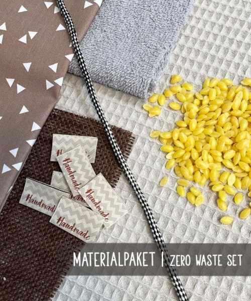 Nähpaket ZERO.waste Set | Beige-Grau | NP-0004