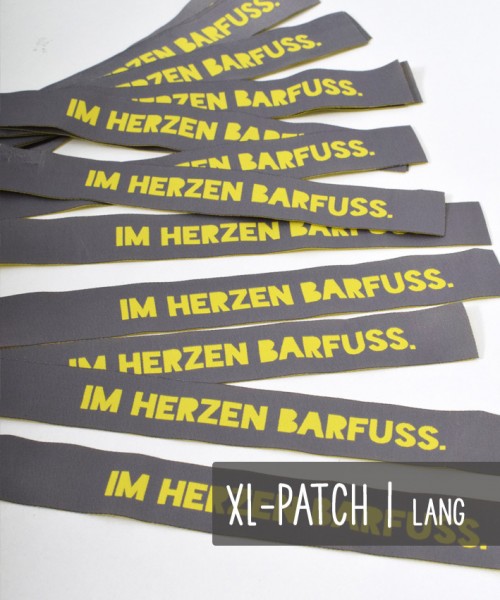 XL Patch | lang | IM HERZEN BARFUSS